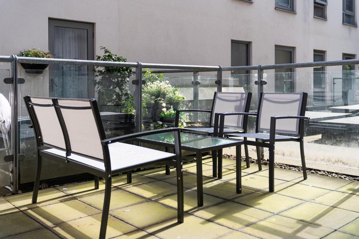 Liverpool St Shoreditch London Terrace Apartment Екстер'єр фото